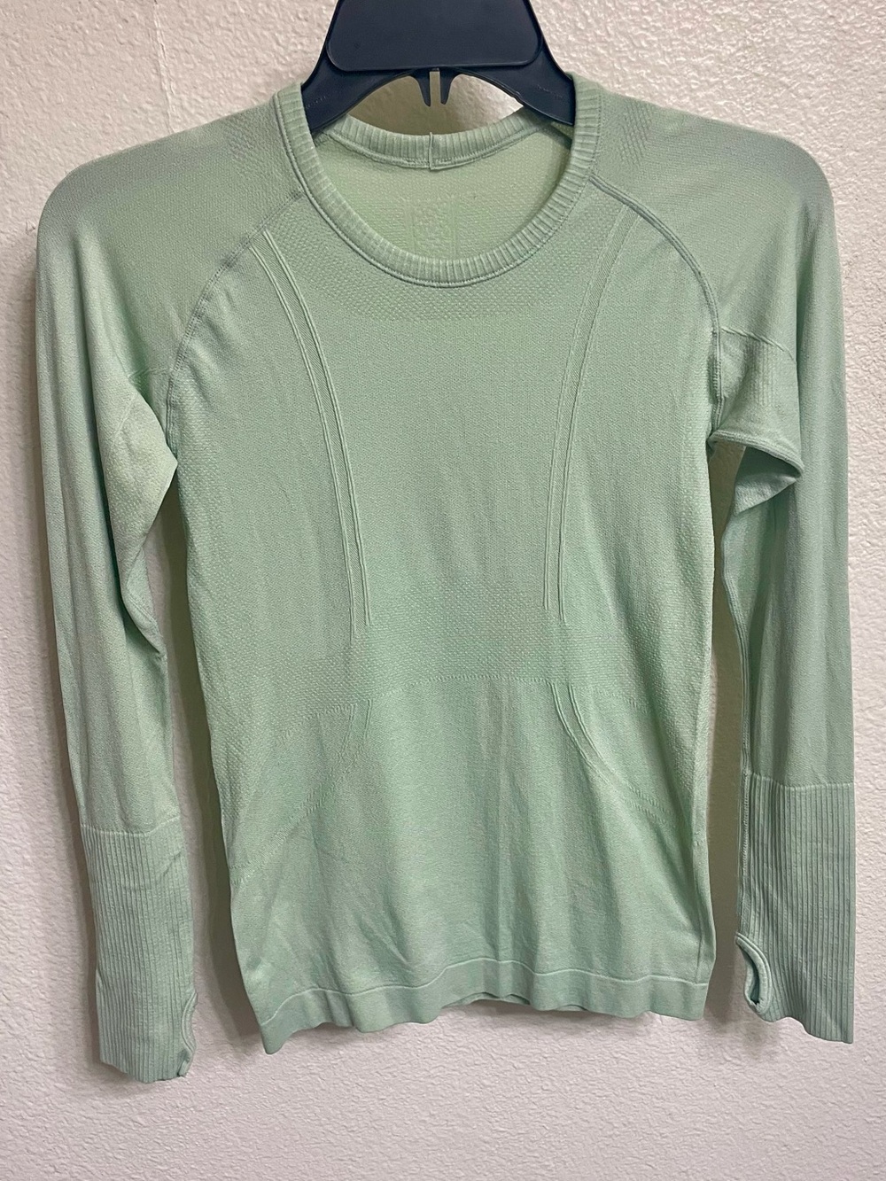 Lululemon Swiftly Tech Inspired Long Sleeve Mint Green Sz 4 Athleisure Workout